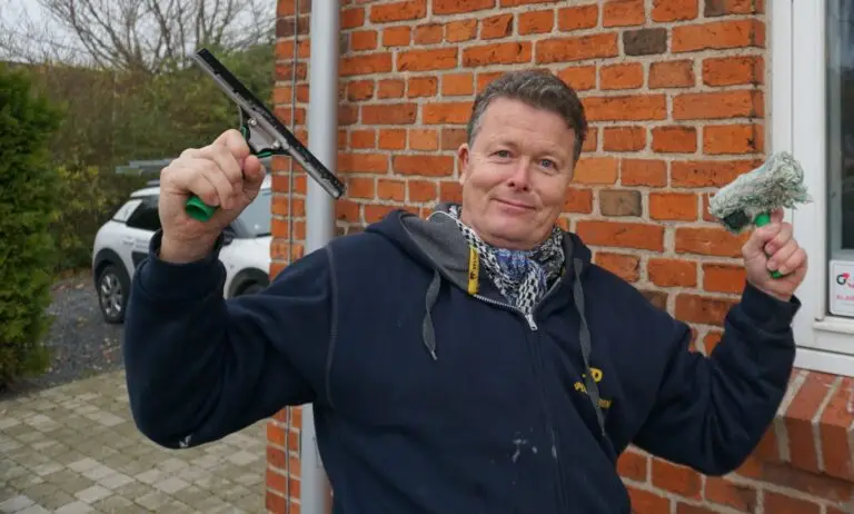 vinduespudsning af polermestrene i hvidovre